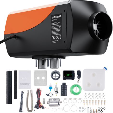 Mophorn Riscaldatore d'aria diesel 12V 5KW con display LCD e telecomando, ideale per auto, autobus, camper e uso interno