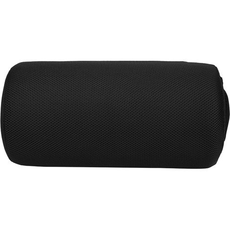Coussin de massage relaxant antidérapant pour repose-pieds - Bureau, Maison, Voyage (Noir) (1/5)