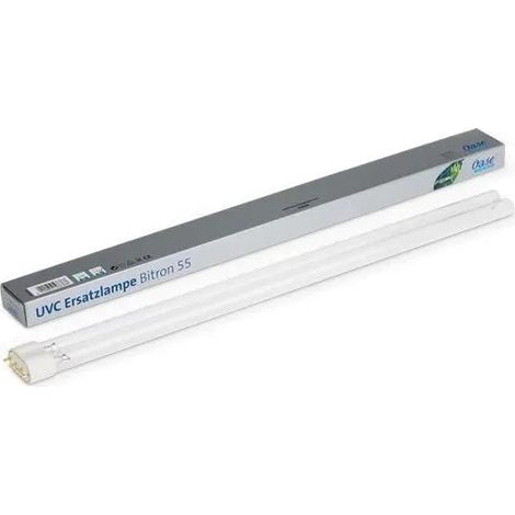 Oase Lámpara UVC 56636 Transparente 55 W Compacta