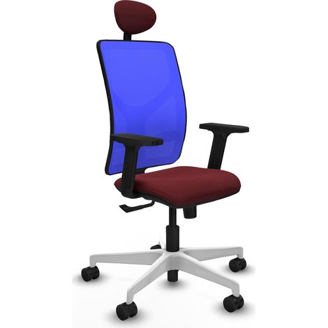Chaise de bureau piqueras y crespo Motilla beige similicuir (1/2)