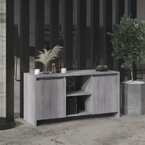 vidaXL Mobile Porta TV Grigio Sonoma 102x37,5x52,5 cm in Truciolato (1/5)