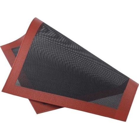 Tapis de cuisson réutilisable en silicone, résistant au four et au micro-ondes, facile à nettoyer, dimensions 30 × 40 cm (1/4)