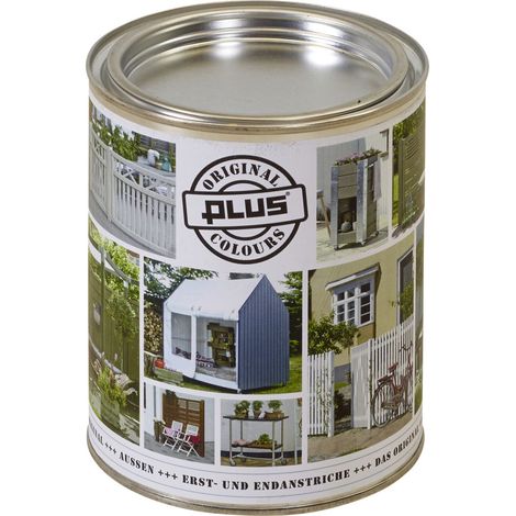 Plus Colour Weiß Lasurfarbe 750ml (1/2)
