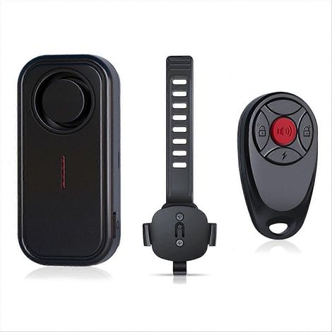 Alarme antivol sans fil pour moto, étanche IP66, avec lumière LED (1/5)