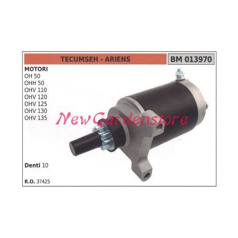 Anlasser TECUMSEH Rasentraktor Motor OH 50 013970