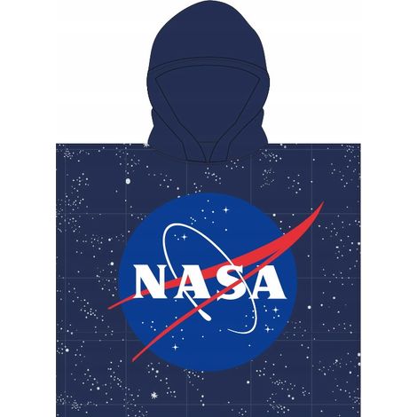 PONCHO DE BAIN NASA AVEC CAPUCHON, PORTE-BAIN DE PLAGE ET DE PISCINE R081D