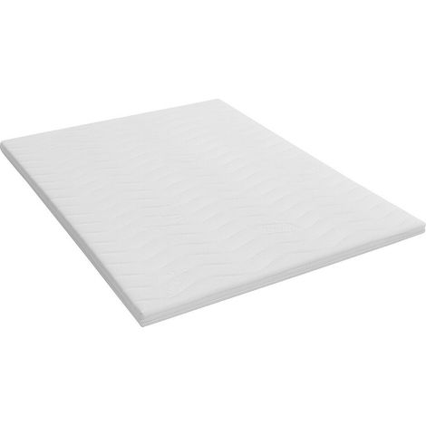 Coprimaterasso 140 x 190 cm in schiuma sfoderabile con tessuto di bambù sp.5cm - KORAGA di YSMÉE