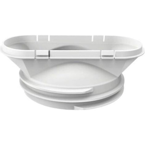 Raccord de tuyau d'échappement pour climatiseur - Adaptateur de tuyau d'échappement Ø 150 mm Adaptateur de tuyau pour système de ventilation de climatiseur mobile portable (1/5)