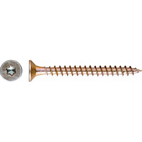 Vis A Bois Tete Fraisee Empreinte Tx 4X50 Bte 250 Index Fixing