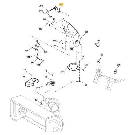ORIGINAL STIGA DEFLEKTORMOTOR – 1812-2421-01
