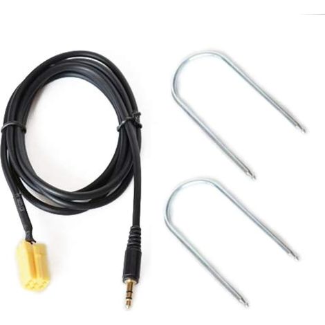 Câble AUX pour Autoradio Ftia Graend Puont Panad Croom Laanci Maus Y Aalf avec Mini Connecteur Autoradio Jack Femelle 3,5 mm + Kit d'Extraction (1/5)