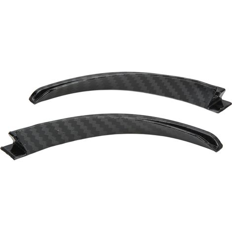 Gouttières de toit en fibre de carbone et gouttières de toit en ABS résistant à l'usure, adaptées aux modèles Jeep Wrangler JL 2018-2021. (1/5)