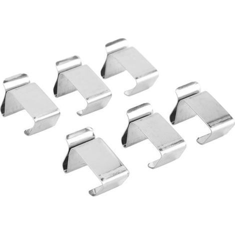 Gutter Hooks -- 50 Pieces - Stainless Steel - Christmas Decorations - Outdoor Use