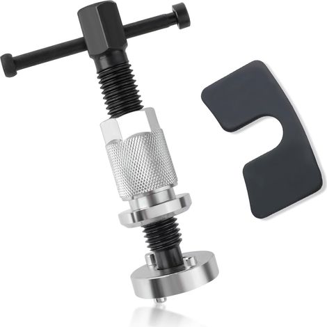 Outil de rembobinage d'étrier de frein, outil d'étrier de frein à droite pour remplacer les plaquettes de frein arrière, outil de voiture universel outil de rembobinage de piston de frein pour Audi, F (1/5)