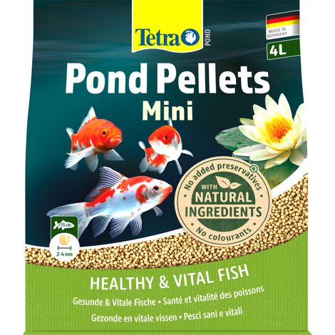 Tetra Teichfutter Pond Pellets Mini 4 l Teichfutter