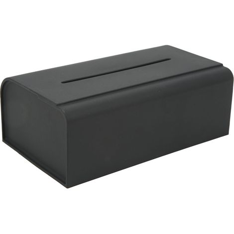 Boîte à mouchoirs en silicone pour console centrale Tesla Model 3 Y, organiseur d'essuie-tout pour accoudoir arrière, support de boîte à mouchoirs de remplacement (1/5)