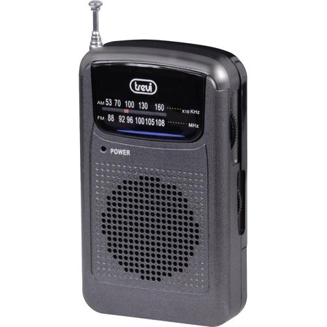 Trevi RA 710 Tragbar Analog Grau