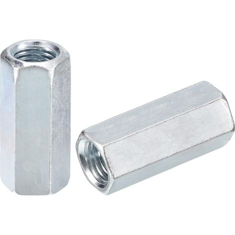 3pcs Raccord Écrous M14x19x45mm Hex Fileté Tige Coupleur (1/5)
