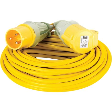 Draper 35818 Defender E85249 110V Arctic Extension Lead, 2.5mm2, 32A, 25m