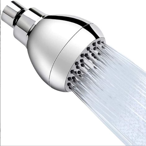 3inch Pommes de douche haute pression, pommeau de douche anti fuite, pommeau de douche de bain de , pommeaux de douche à économie d'eau, pommes de douche à effet pluie, pommeau de douche à angle (1/5)