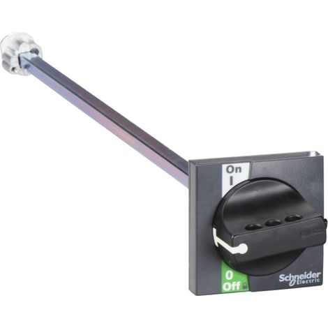 Manovra rotativa Schneider frontale nera serie Compact INS LV428941