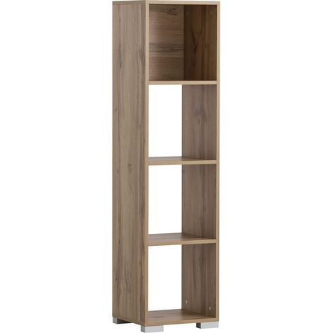 Étagère, Décor Maison De Campagne En Chêne, 36,3 x 33 x 142,7 cm (1/3)