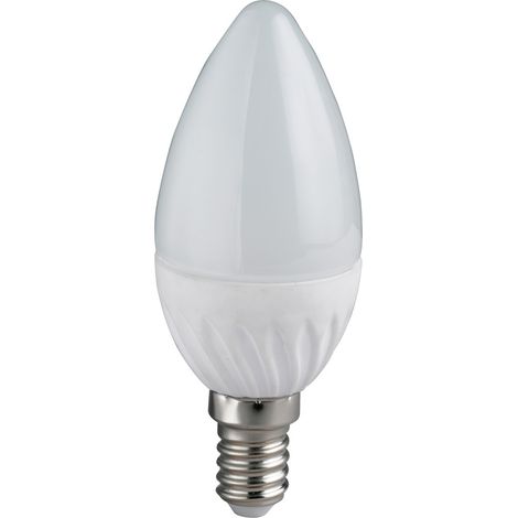 E14 LED - 5 Watt, 400 Lumen, 3000 Kelvin warmweiß, Ø3,7cm - extern dimmbar (1/4)