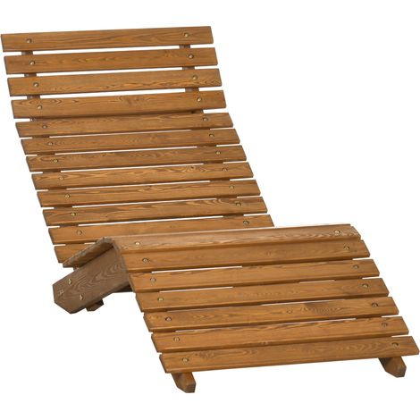 Transat de terrasse de jardin, charge max 120 kg, 66 x 170 x 77 cm, pour jardin et terrasse, transat de jardin pour balcon de piscine jusqu’à 120 kg