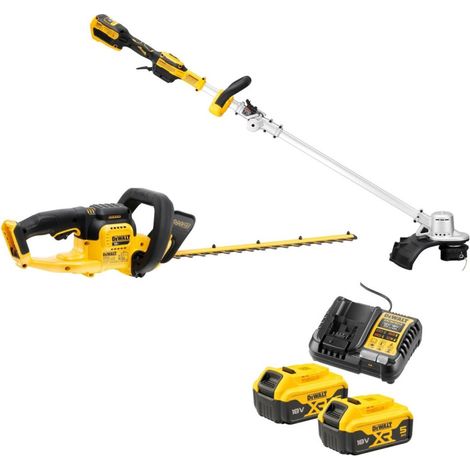 DEWALT Pack Coupe-Bordure + Taille-Haie 18V 5Ah - DCMST561HT-QW