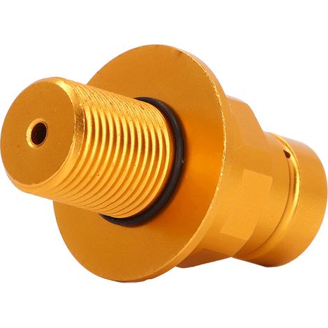 Adaptateur CO2 en cuivre pour machines à soda Terra for Art Quick Connect, connecteur M18x1,5 doré