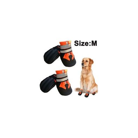 Chaussures imperméables pour chiens, chaussures respirantes pour chiens, chaussures antidérapantes, bottes de neige pour chiens. (1/5)