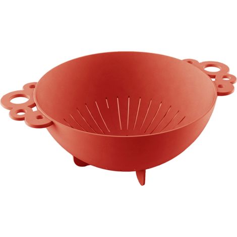 Giostyle Scolapasta ForMe Rosso Made in Italy Plastica 100% Riciclabile