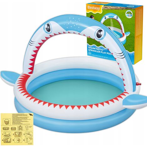 [PACZA] Aufblasbarer Pool mit Sprinkleranlage Bestway 53157 K316 (1/5)