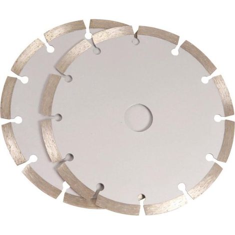 FERM Sägeblätterset 125mm 2 St. Diamant für WSM1009