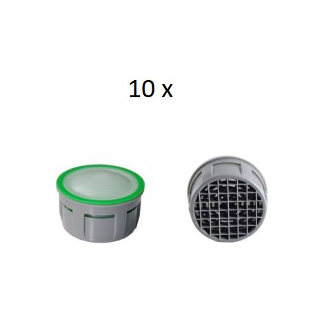 10 régulateurs de débit robinet 6 l/min - jet aéré