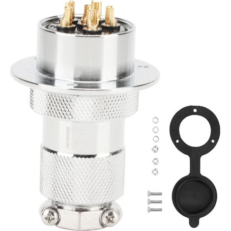 Prise de courant d'aviation, taille compacte, Performance Stable, résistance de branchement et de débranchement, AC DC 250V (1/5)