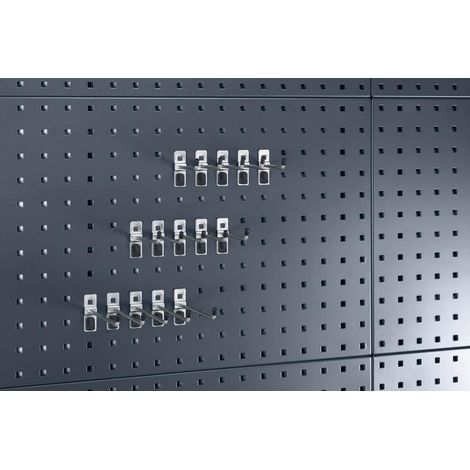 Hakensortiment 15-teilig für Lochplatten für Lochplatten bott (1/3)