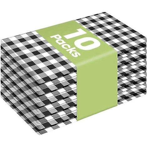 Lot de 10 plastique table chiffon Disposable 54 x 108 pouce pour Parties pique nique décoratif Tablecloths (1/5)