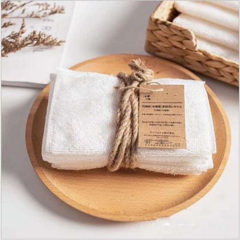 Chiffon Cuisine - Fibre de Bambou - Anti-adhérent - Absorbant - Sans Peluches - Pour Vaisselle et Surface - Lot de 3 (1/3)