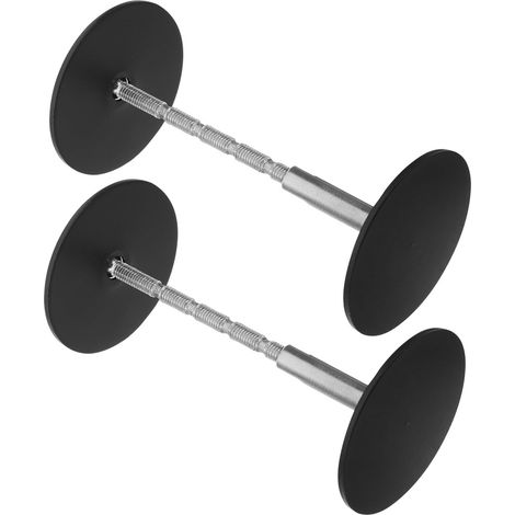 jojofuny Cache-trou de serrure porte en acier inoxydable noir 50 (1/5)