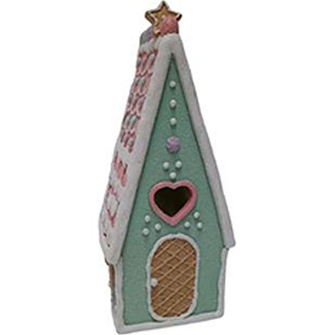 Casa pan di zenzero con luce h27 biscotto cupcake cake design decorazione casa tavola di natale idea regalo (1/3)