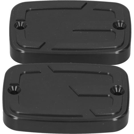 2 Capsules Réservoir Liquide de Frein Avant Moto Bouchon Couvercle Réservoir Carburant Supérieur Compatible C400GT 2019-2021 Noir (1/5)