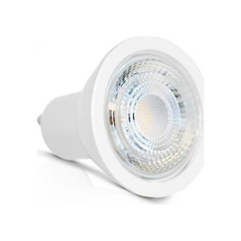 Bombilla LED profesional GU10 5.5 Watts COB EPISTAR bombilla LED de última generación  LED de color: Blanco frío (6000-6500K) - Regulable: No