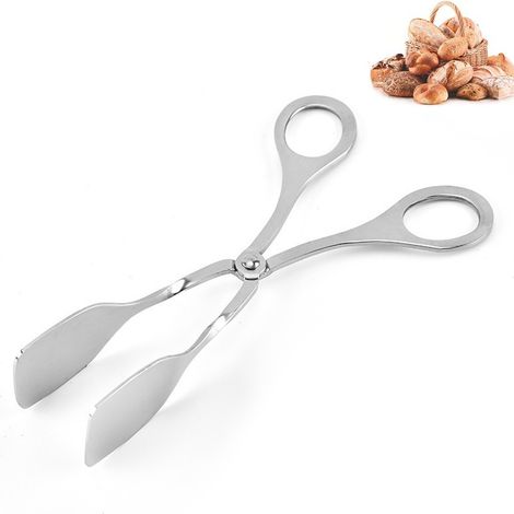 Pinces À Service En Acier Inoxydable - 18 5 Cm - Pour Buffet Et Cuisine - 1 Pièce (1/5)