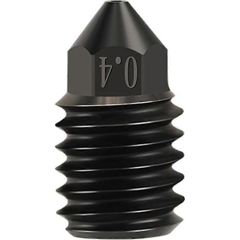 Düse aus gehärtetem Stahl 0,2/0,4/0,6/0,8 mm für X1C/P1P 3D-Drucker, hochpräzises Druckkopfteil, langlebiger Ersatz.