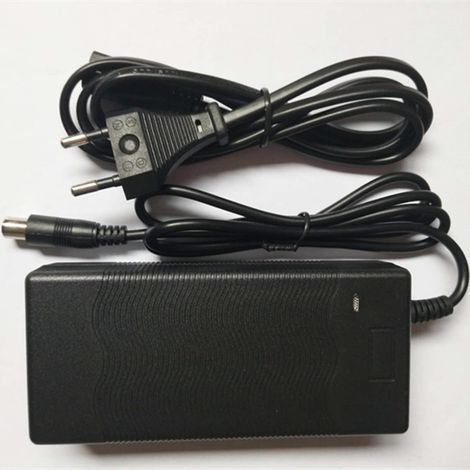 Chargeur de batterie pour scooter électrique M365, 42v 2a, régulation multi-européenne, adaptateur de batterie au lithium 1:1, accessoires originaux (1/2)