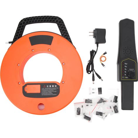 Détecteur de bouchons de canalisation testeur d'obstruction pour tuyaux en acier, fer et PVC – prise américaine 100-240V (1/5)