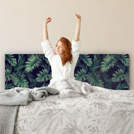 Tête de lit de PVC imprimé, 5 mm d'épaisseur.Tête de lit modèle Massi Kessi, 115x60cm (1/5)