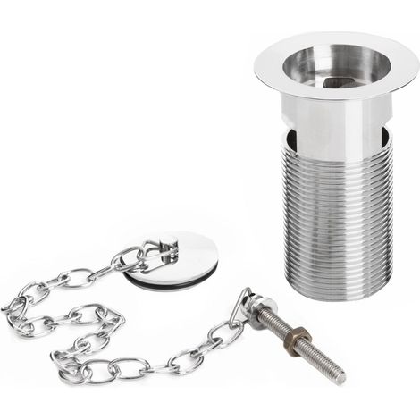 Bristan Basin Waste with Plug Chrome - Slotted (1/2)