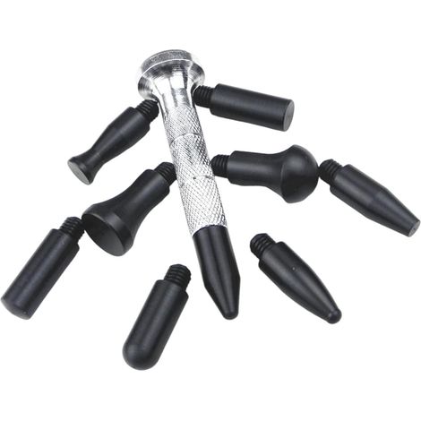 Stylo professionnel avec tête interchangeable pour réparation de bosses en tôle de voiture (1/5)